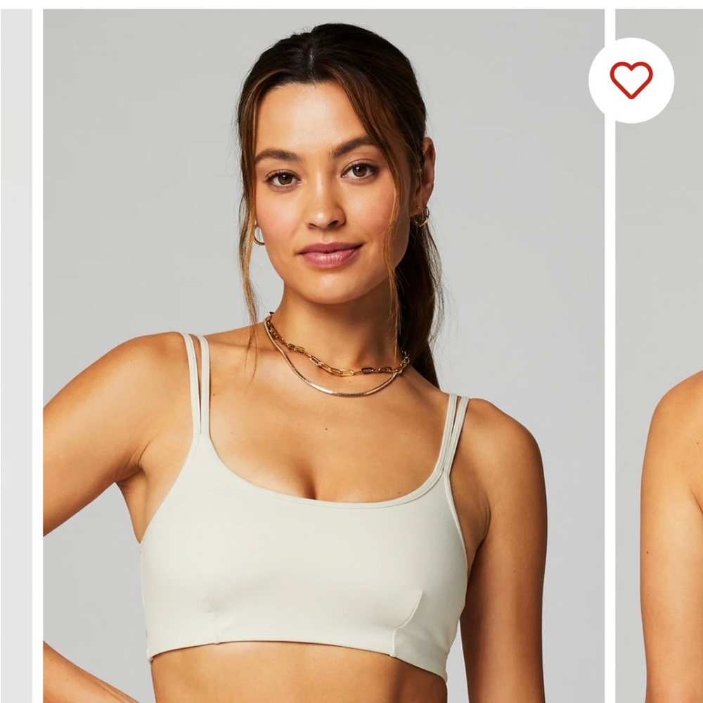 Fabletics nwt low impact cross back sports bra size small